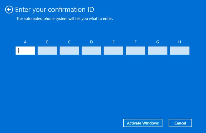Onay Kimliği giriş ekranı; kutulara sırayla yazılır