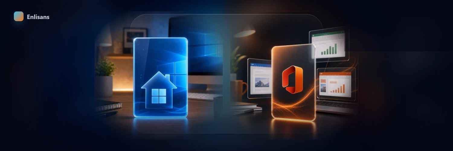Windows 10 Home + Office 2021 Pro Plus Paketi