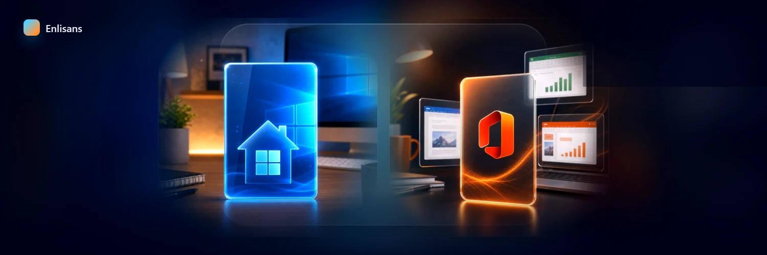 Windows 10 Home + Office 2021 Pro Plus Paketi