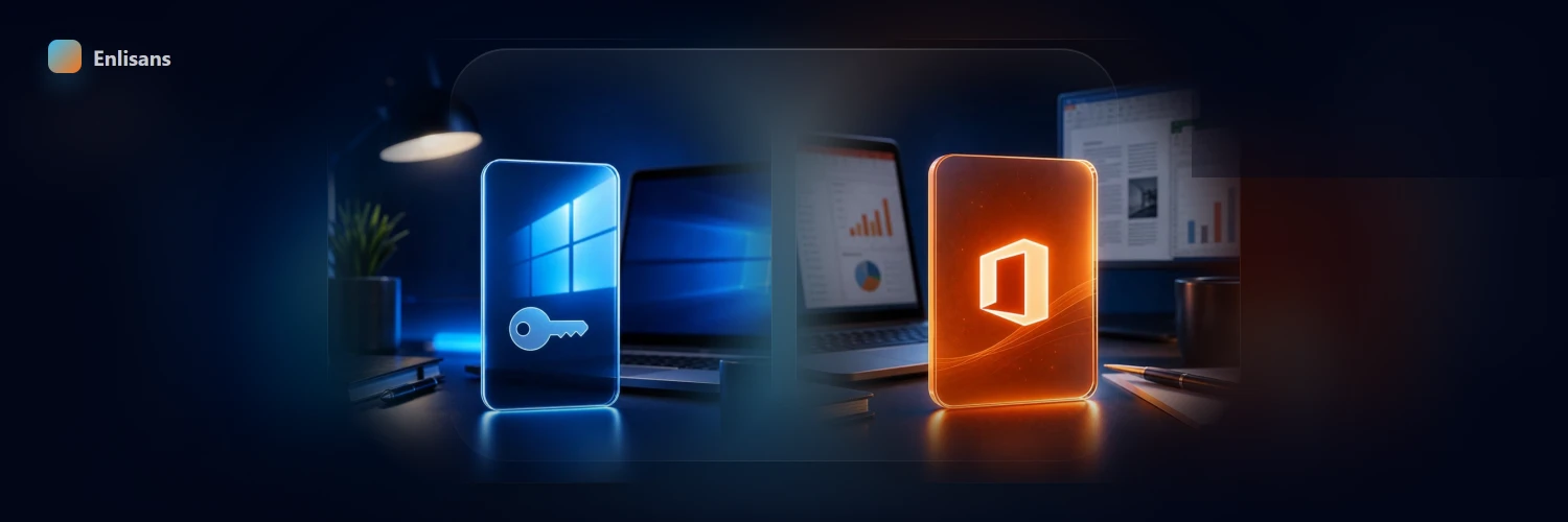 Windows 10 Pro + Office 2019 Pro Plus Paketi