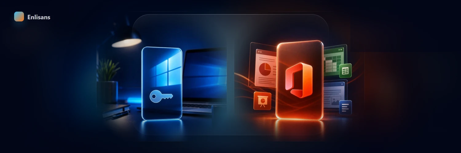 Windows 10 Pro + Office 2024 Pro Plus Paketi